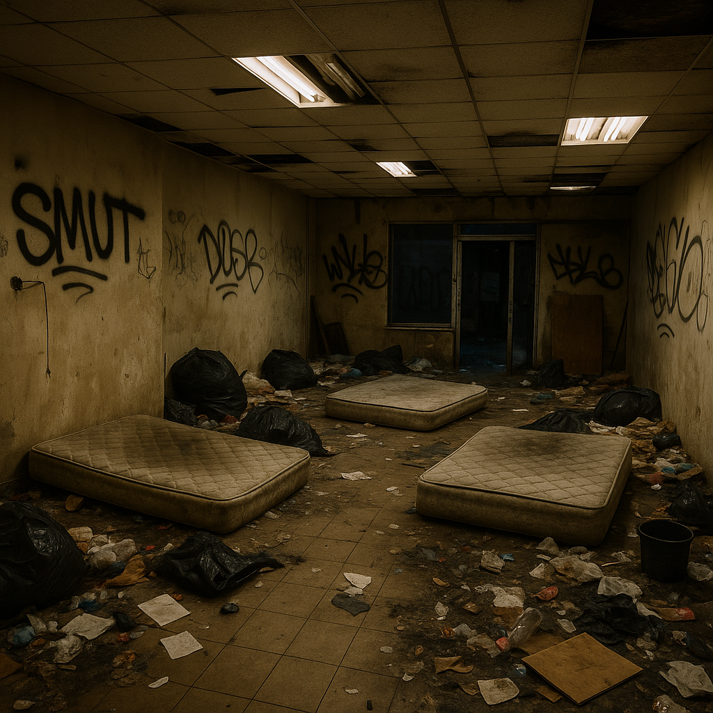 Avant — Local commercial après expulsion